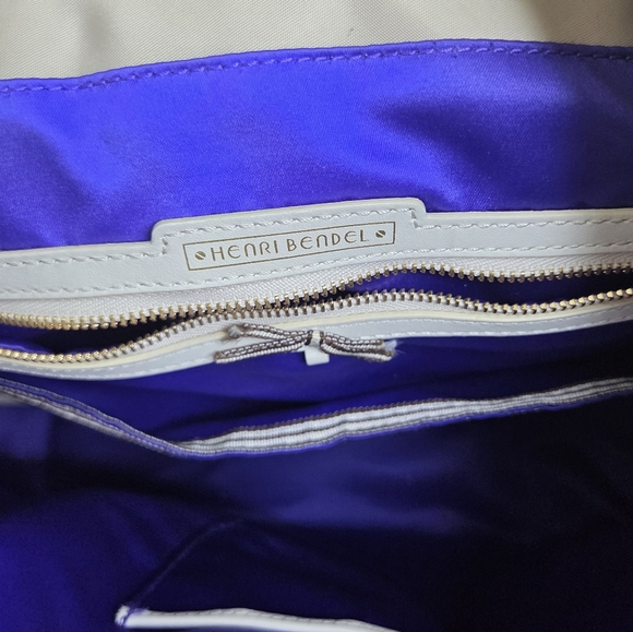 Henri Bendel Jetsetter Backpack in Cream - Picture 6 of 10